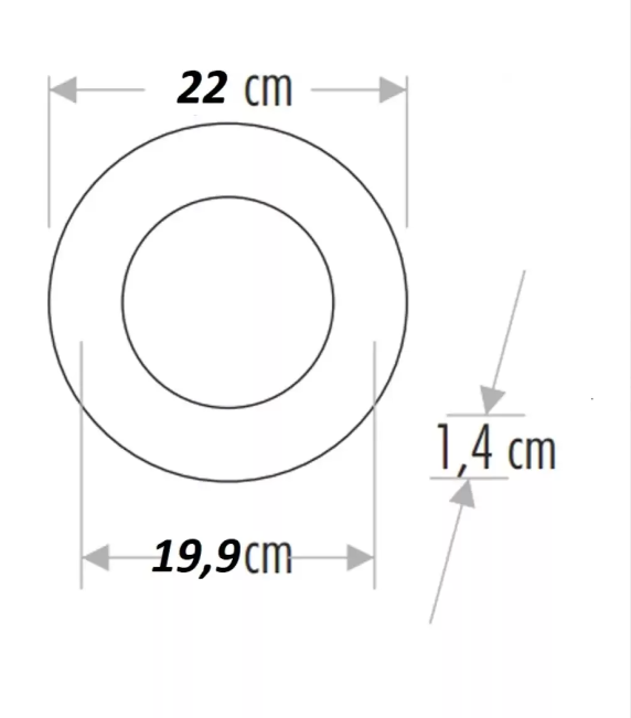 Cata  CT-5169 Slim Led Panel 18W Beyaz