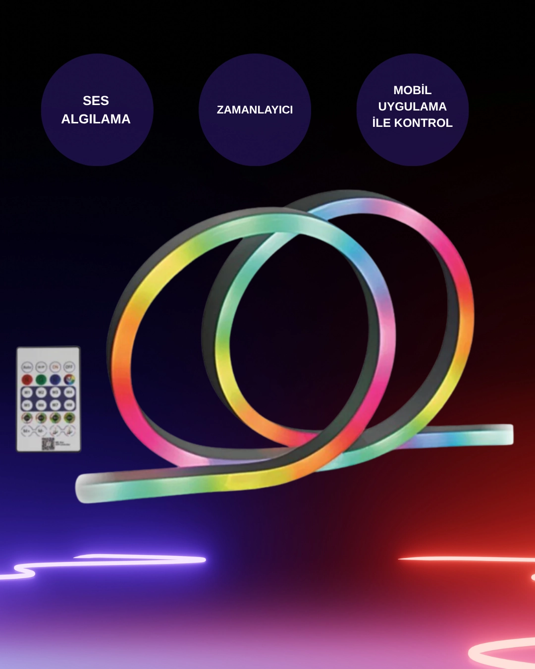 Cata CT-4567 RGB Akıllı Pixel Neon Led Set 