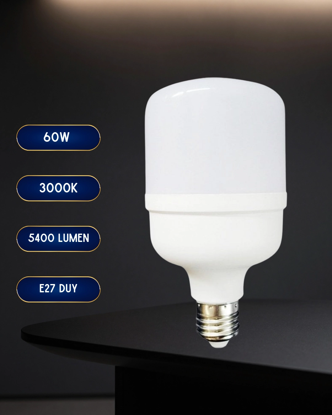 K2 KES134 Torch Led Ampul 60W Günışığı