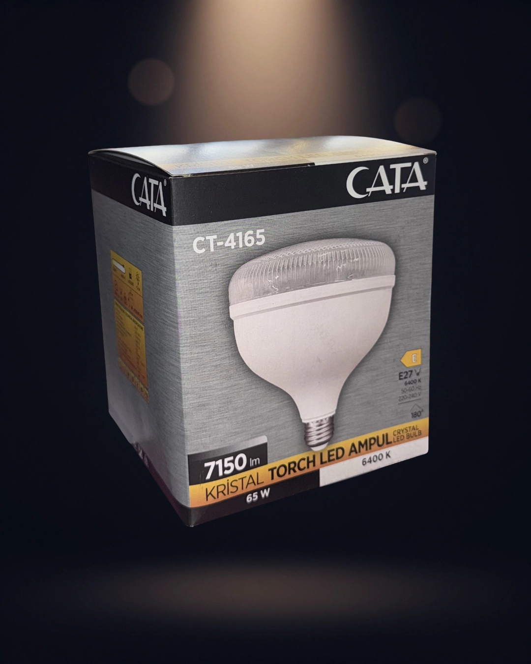 Cata CT-4165 Kristal Torch Led Ampul 65W Beyaz Işık