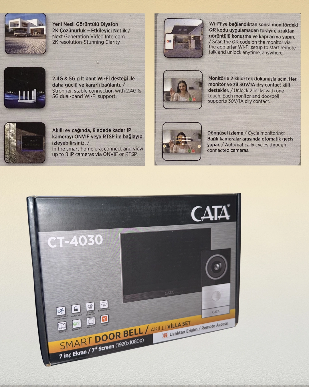 Cata CT-4030 Akıllı Villa Set 