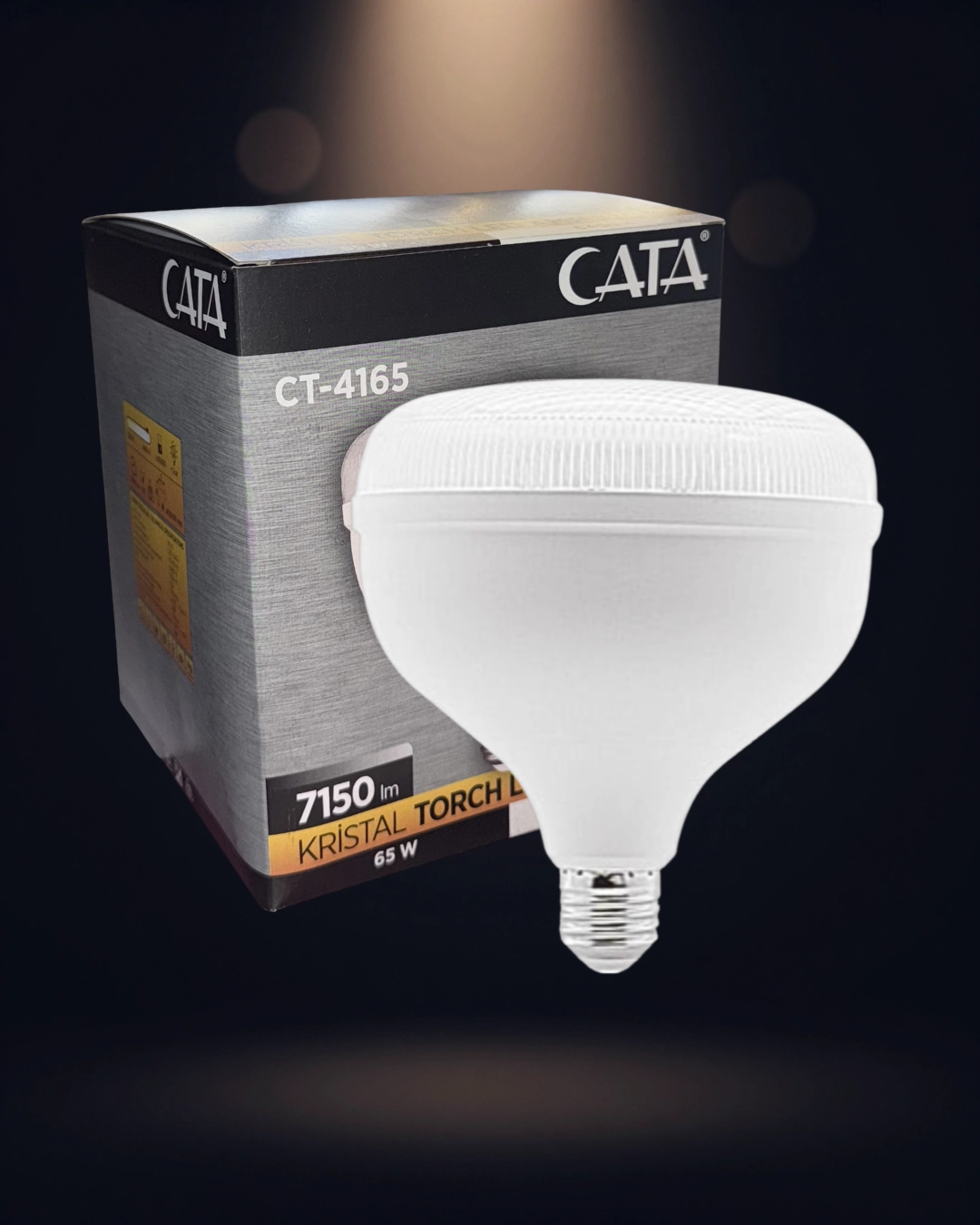 Cata CT-4165 Kristal Torch Led Ampul 65W Beyaz Işık