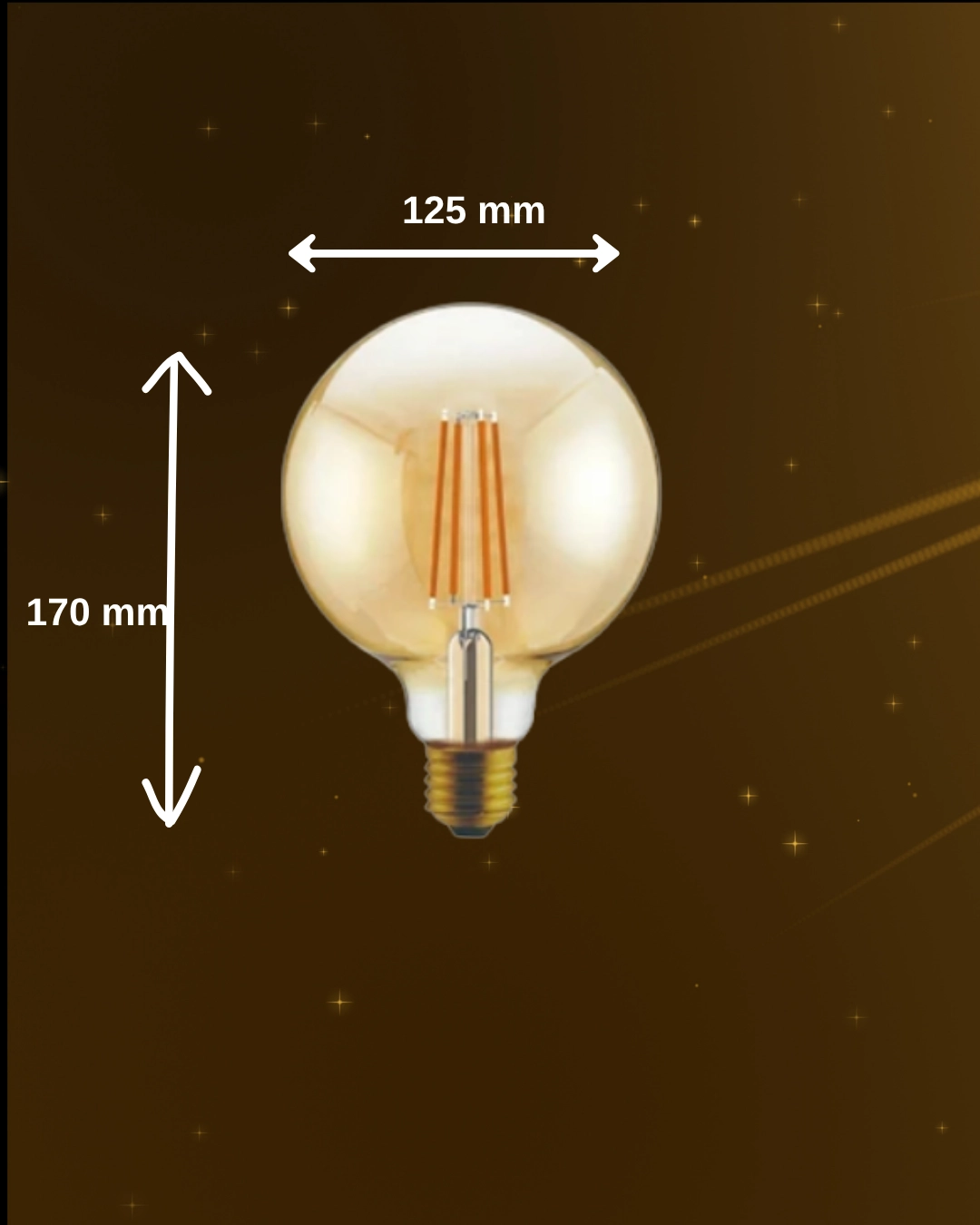 K2 KES607  Cob Filamanlı Led Rustik Ampul 8W Günışığı