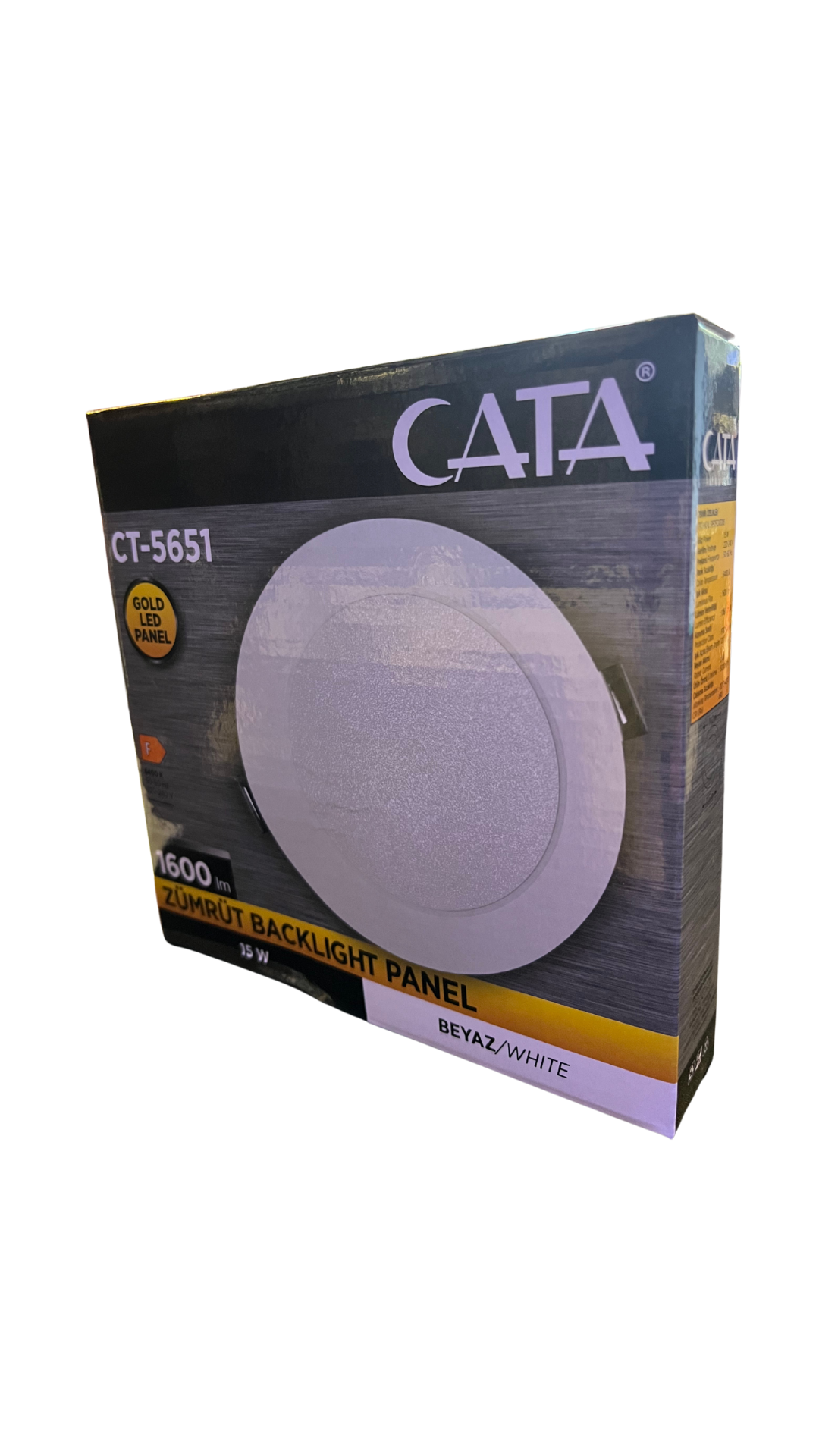 Cata CT-5651 Zümrüt Backlight panel 15W Beyaz Işık