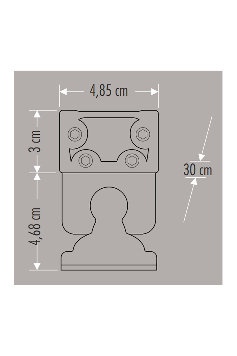 Cata CT-4695 Wallwasher 12W Amber