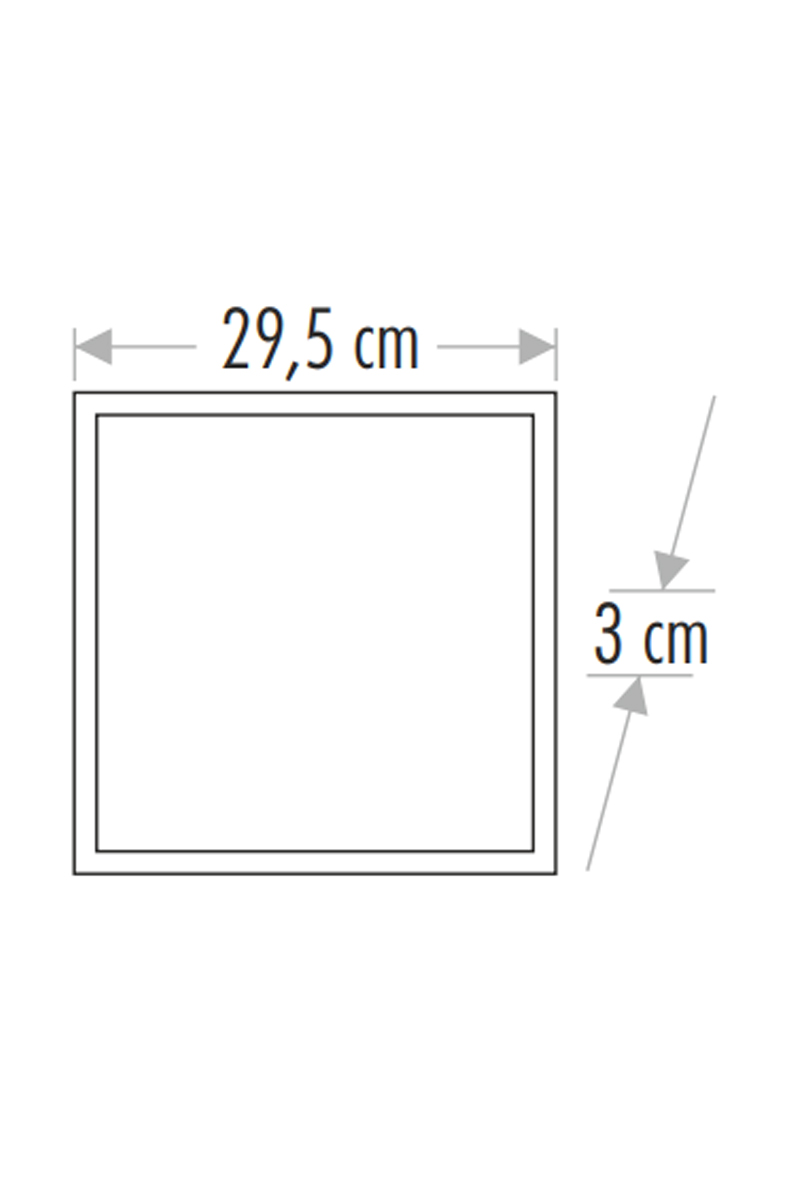 Cata CT-5280 30X30 LED PANEL SLIM 25W Beyaz Işık