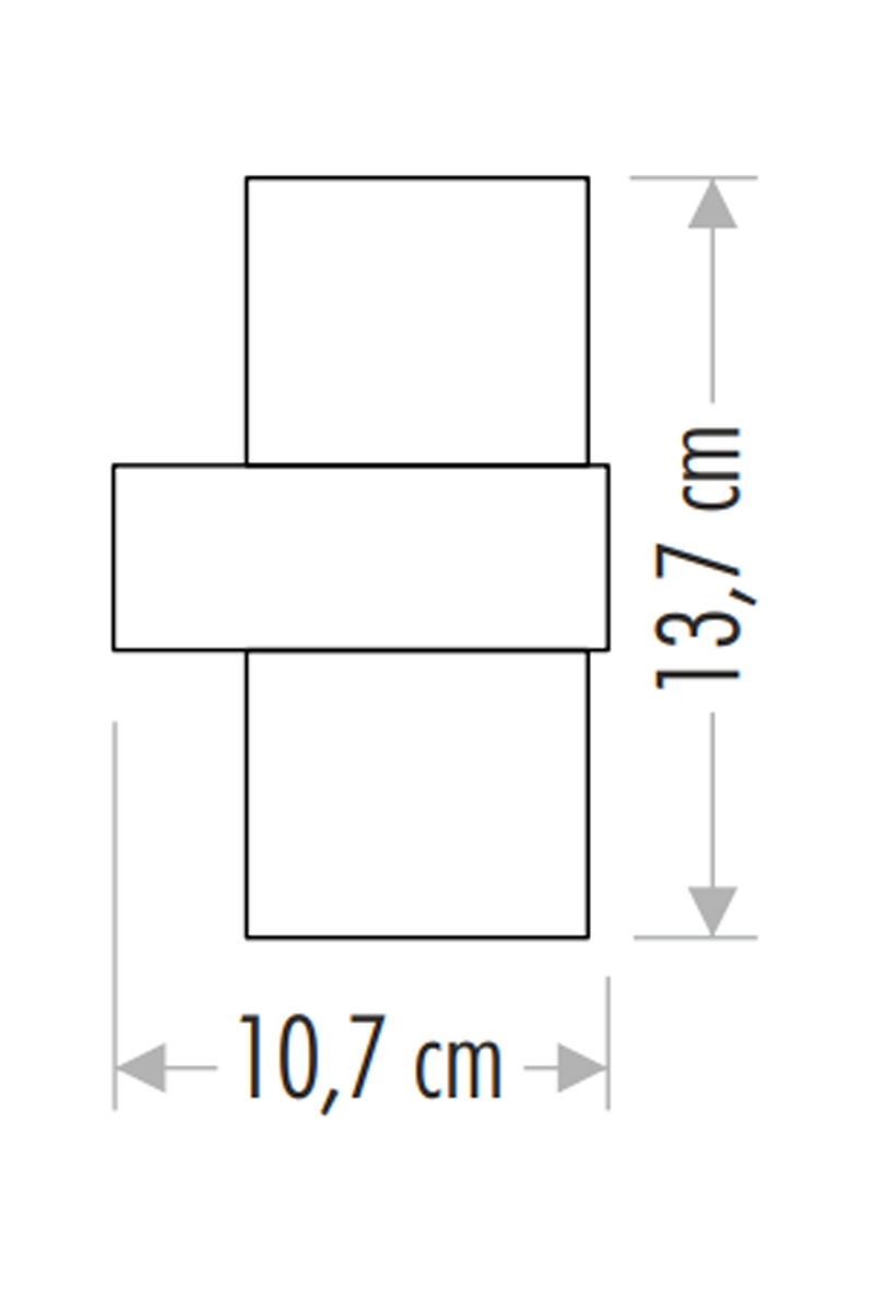 Cata Ct-7048 Bora Led Aplik 10W Günışığı