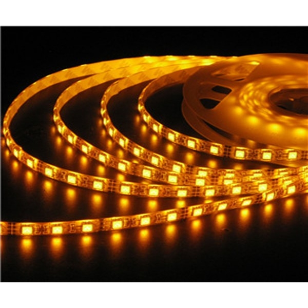 Cata 5 Metre On Çip 12 Volt Şerit Led İç Mekan Amber
