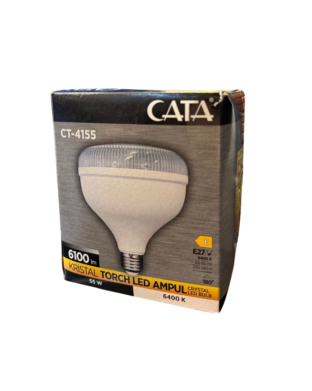 Cata CT-4155 Kristal Torch Led Ampul 55W Beyaz Işık