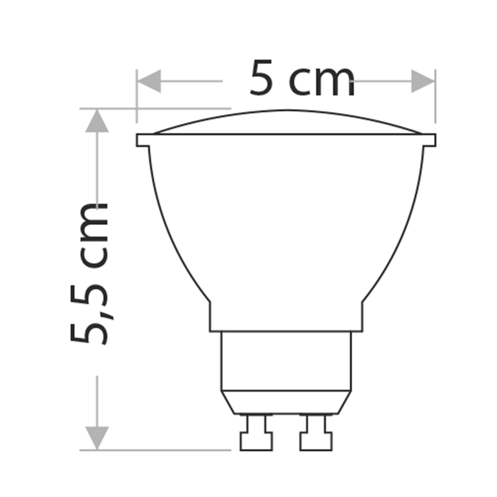 Cata Ct-4215 Led Ampul Beyaz Gu10 Duy 7W