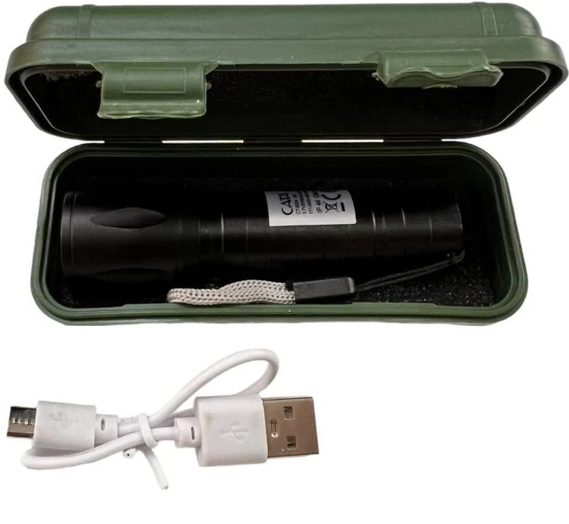 Cata CT-8024 Cep Led El feneri 5W 3 Fonksiyonlu USB Şarjlı