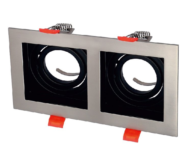 Cata CT-5226 Pars Kare Satin Spot Kasası 2’li