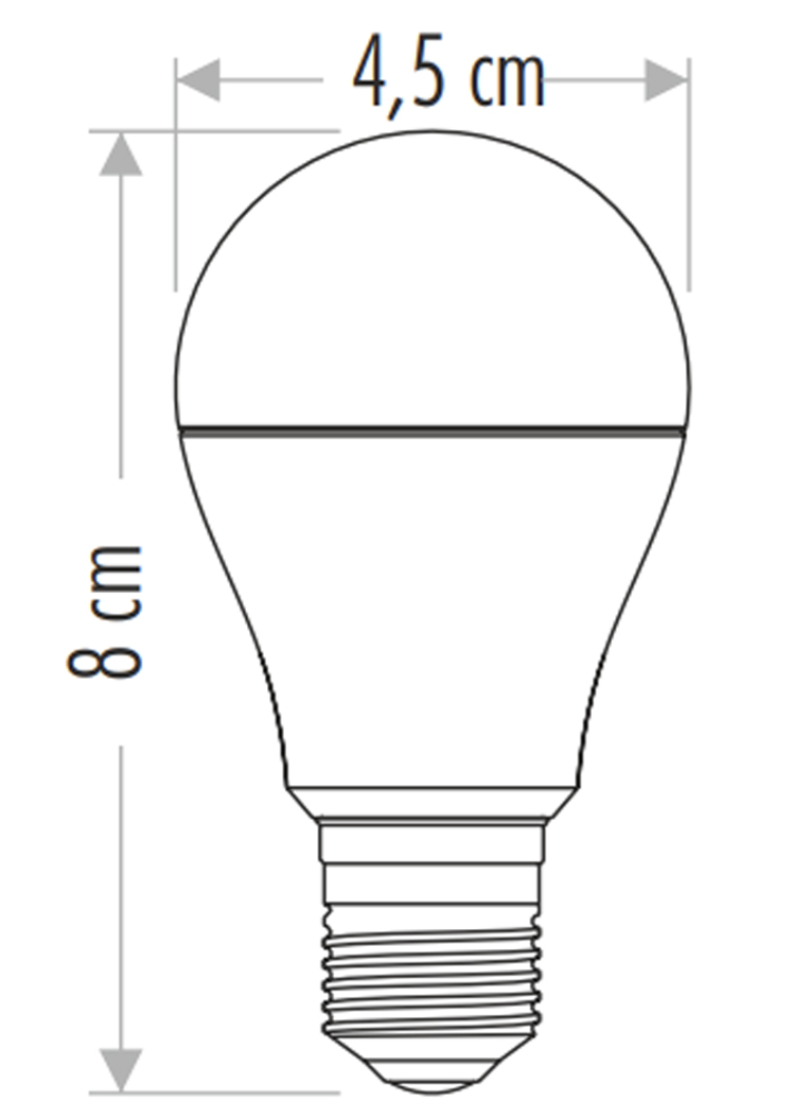 Cata CT-4232 Led Ampul Günışığı 6W E27 Duy - 5’li Paket