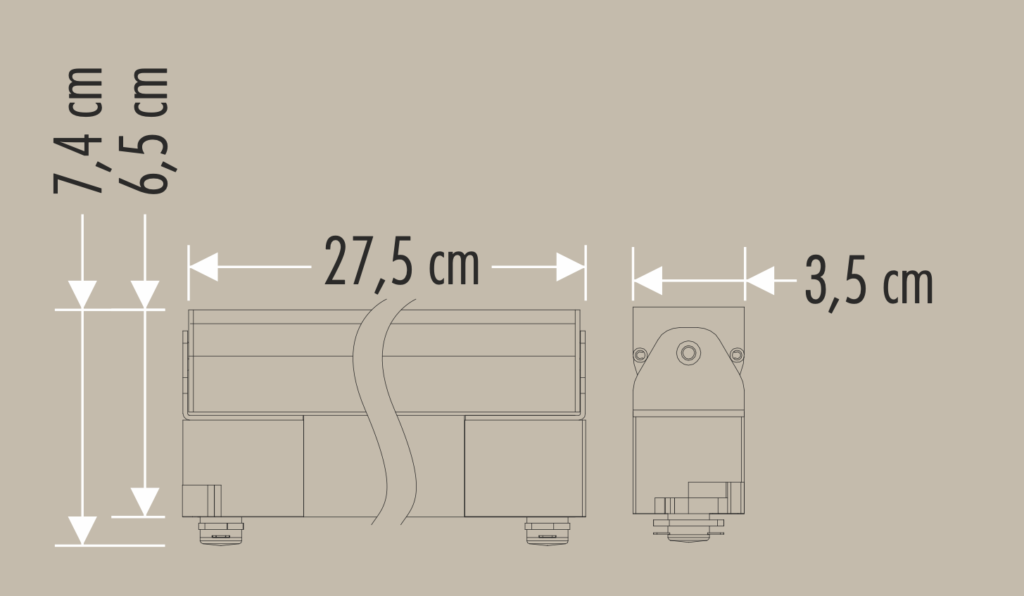 Cata Ct-5395 Kama Led Günışığı 30W