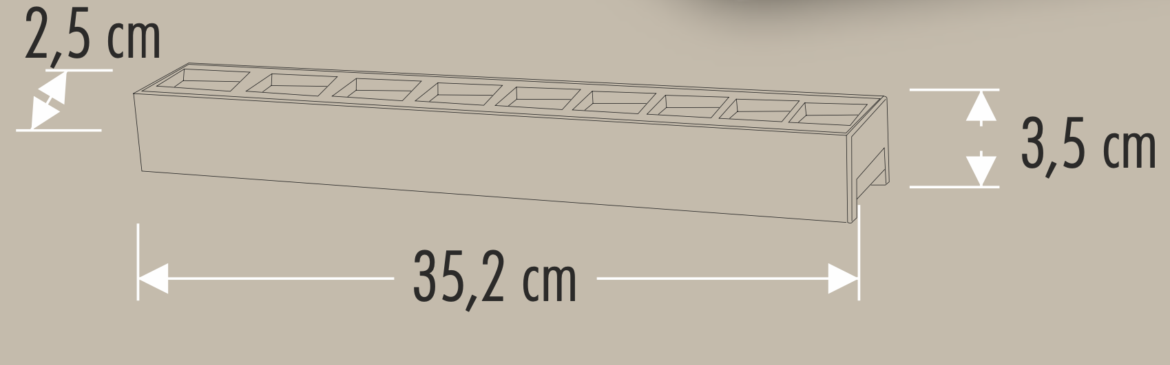 Cata CT-5826 Dante Magnetic Ray Spot 36W Günışığı