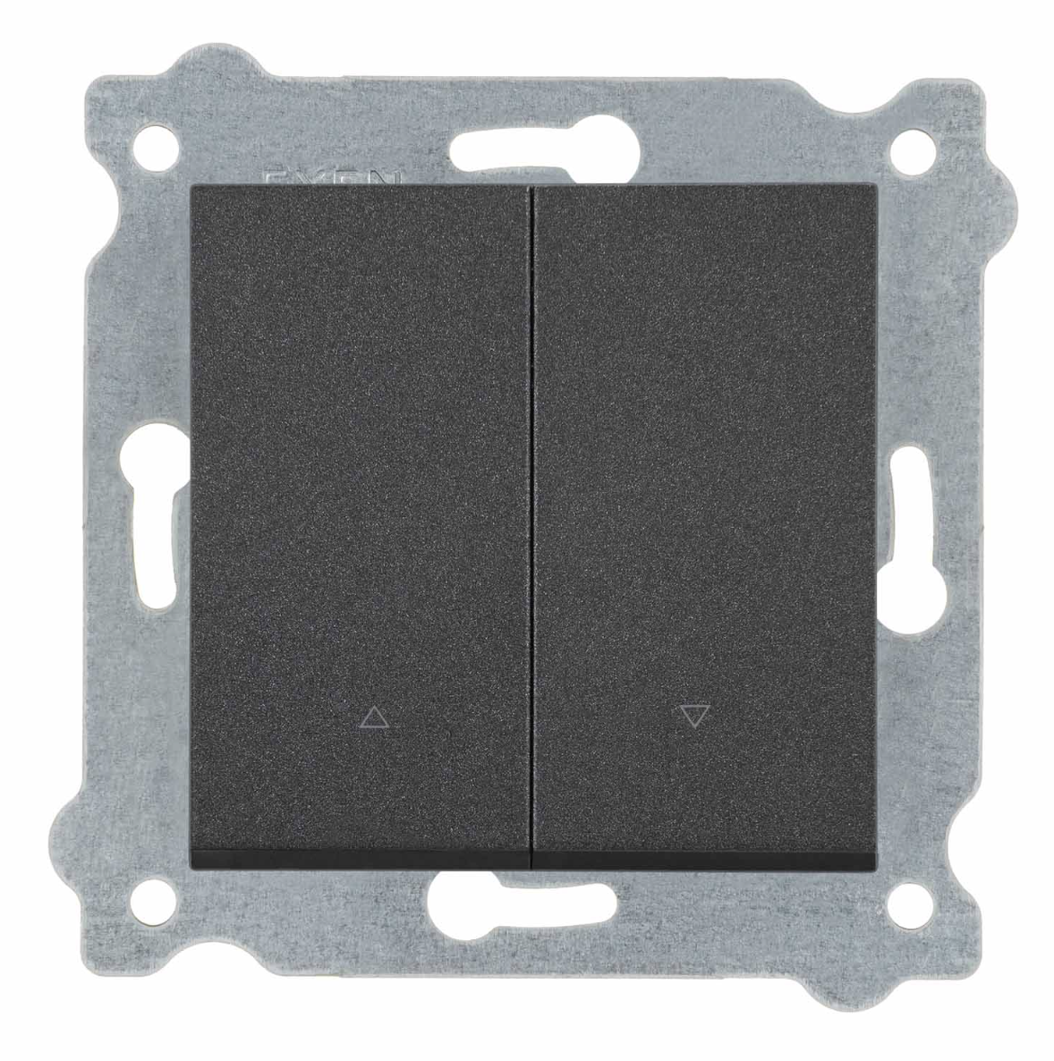 Exen Karell Antrasit Modül+Kapak | Jaluzi Kumanda Anahtarı