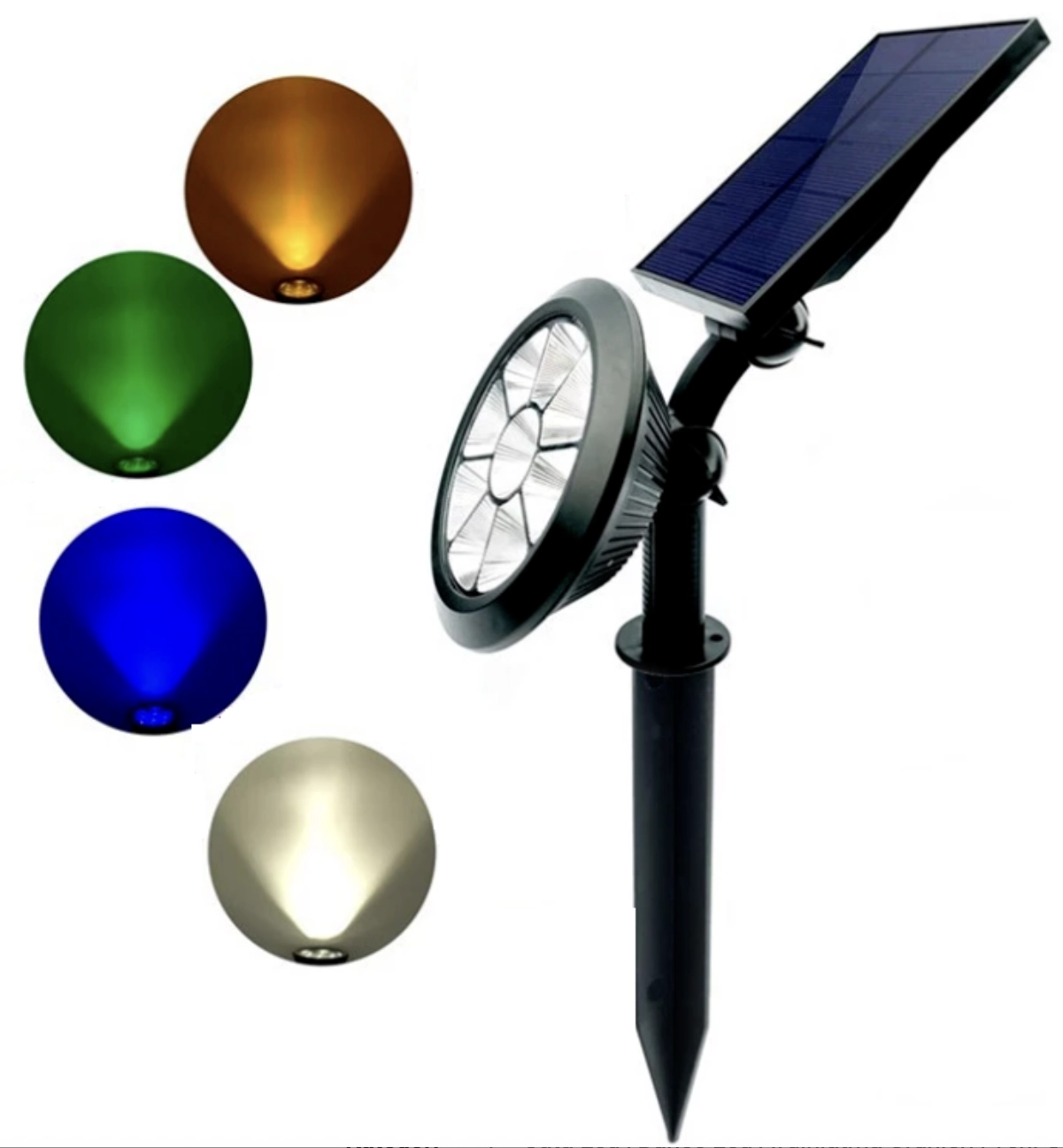 Cata CT-7321 Solar Bahçe Armatürü RGB 18W