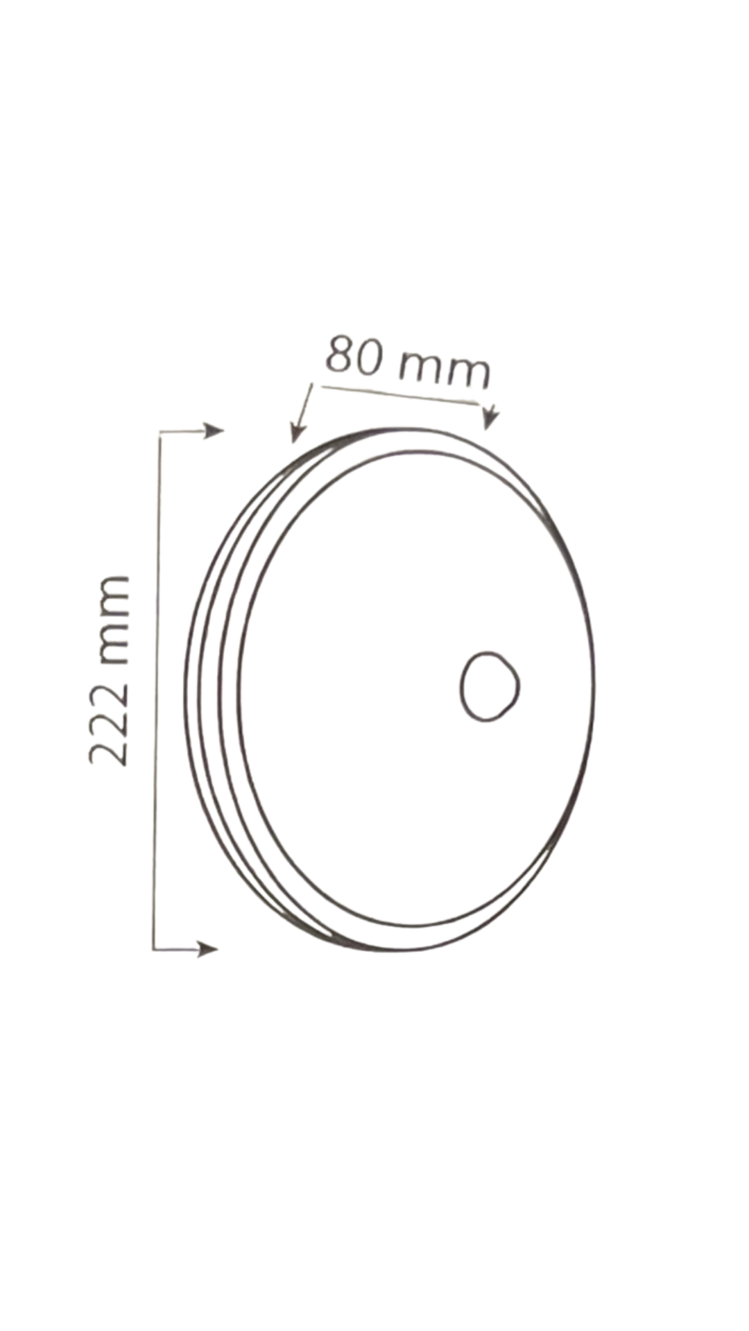 Horoz 071-014-0020 BOLKAR-20 Led Sensörlü Duvar Armatürü 20W | Beyaz Kasa - Beyaz Işık
