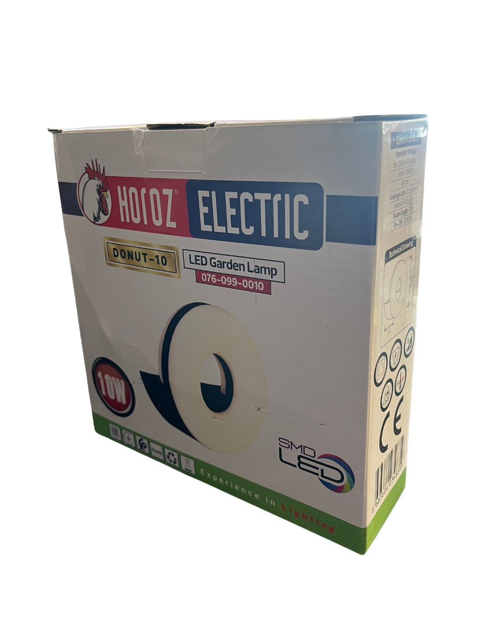 Horoz 076-099-0010 Donut-10 Dış Mekan Led Aplik 10W 3000K 