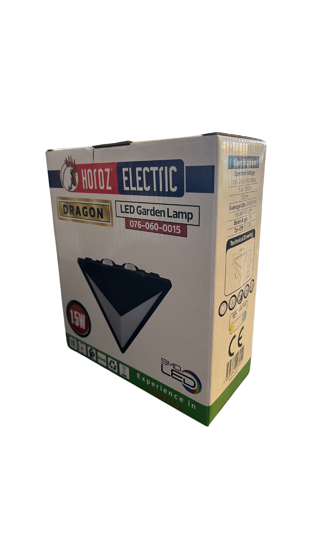 Horoz 076-060-0015 DRAGON Dış Mekan Led Aplik 15W 3000K 