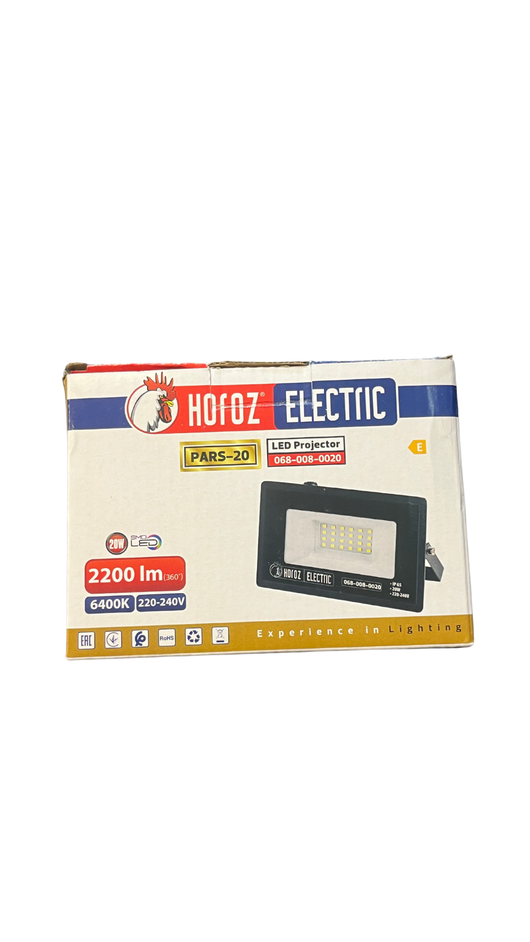 Horoz 068-008-0020 Pars-20 Led Projektör 20W Beyaz Işık 