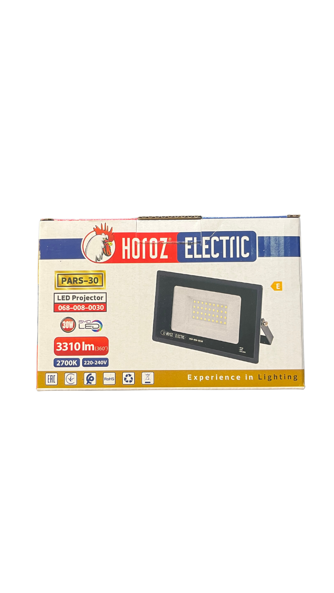 Horoz 068-008-0030 Pars-30 Led Projektör 30W Sarı Işık 