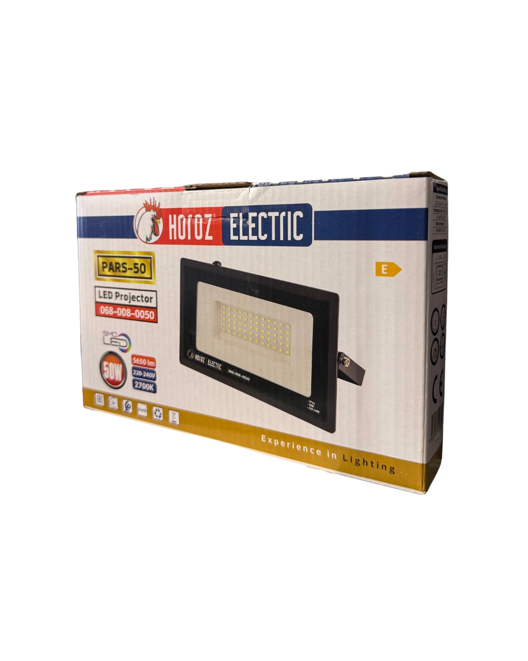 Horoz 068-008-0050 Pars-50 Led Projektör 50W Sarı Işık 