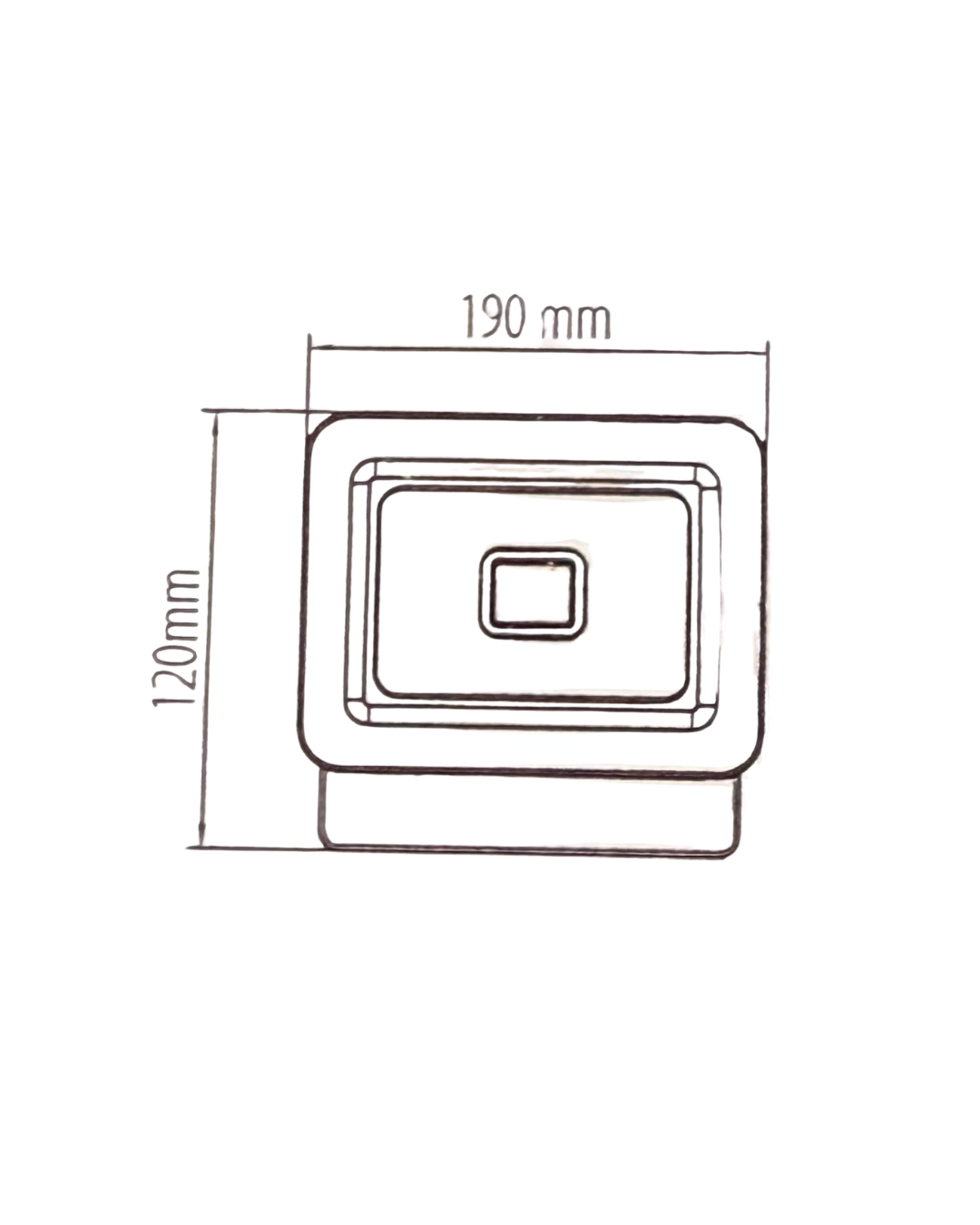 Horoz 068-008-0050 Pars-50 Led Projektör 50W Sarı Işık 