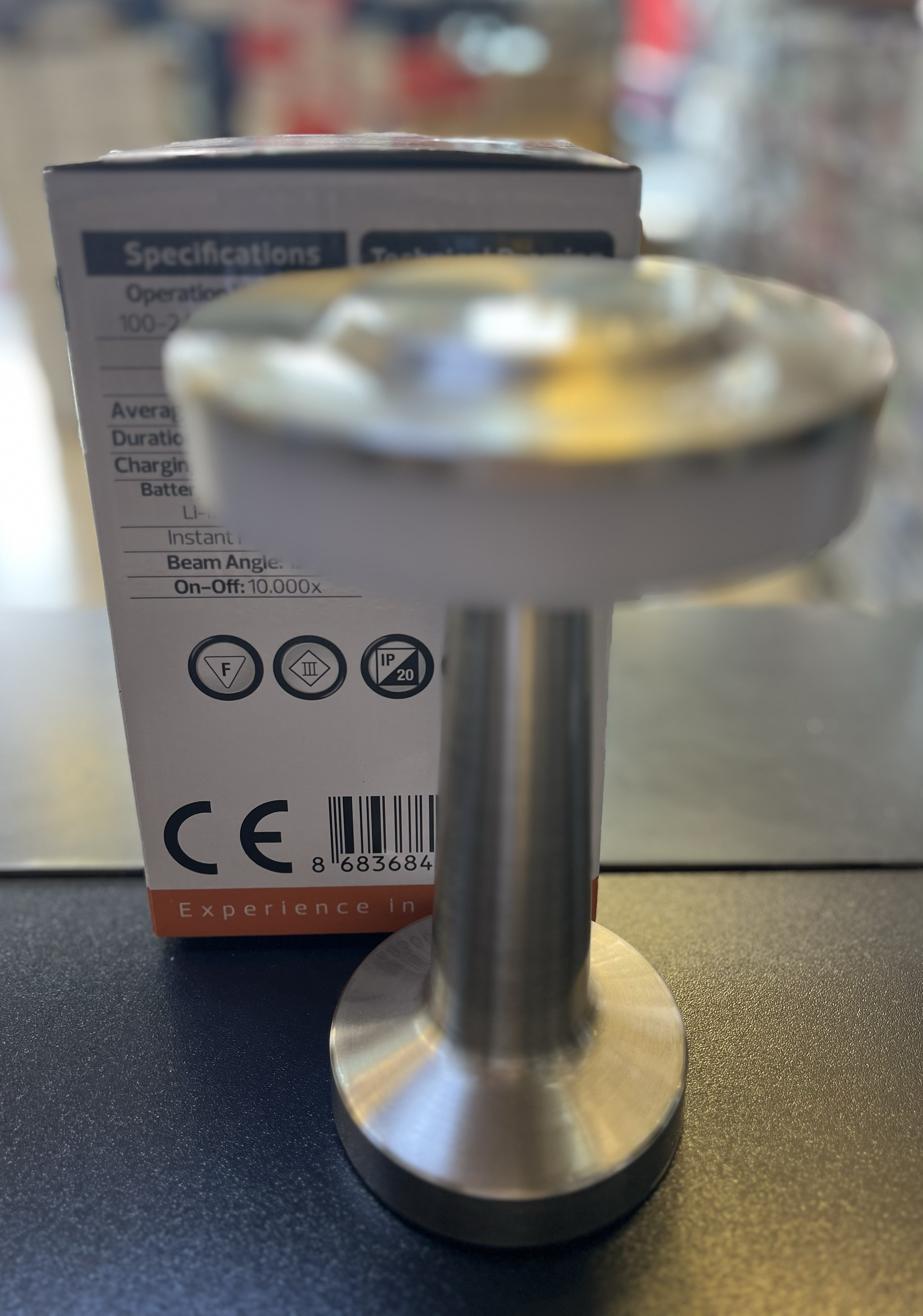 Horoz 050-002-0021 Silver Şarjlı Masa Lambası 2W 