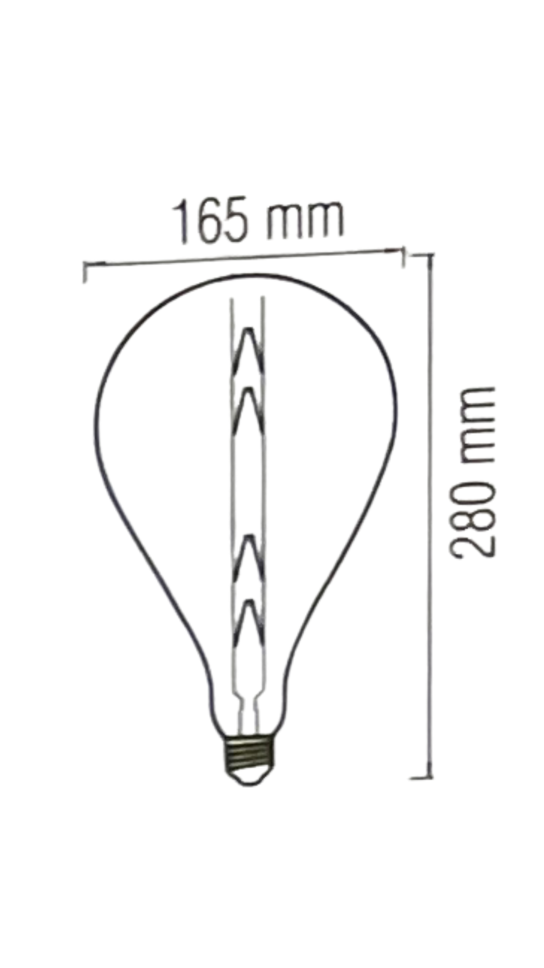 Horoz 001-049-0008 Toledo Büyük Led Rustik Ampul Amber 8W