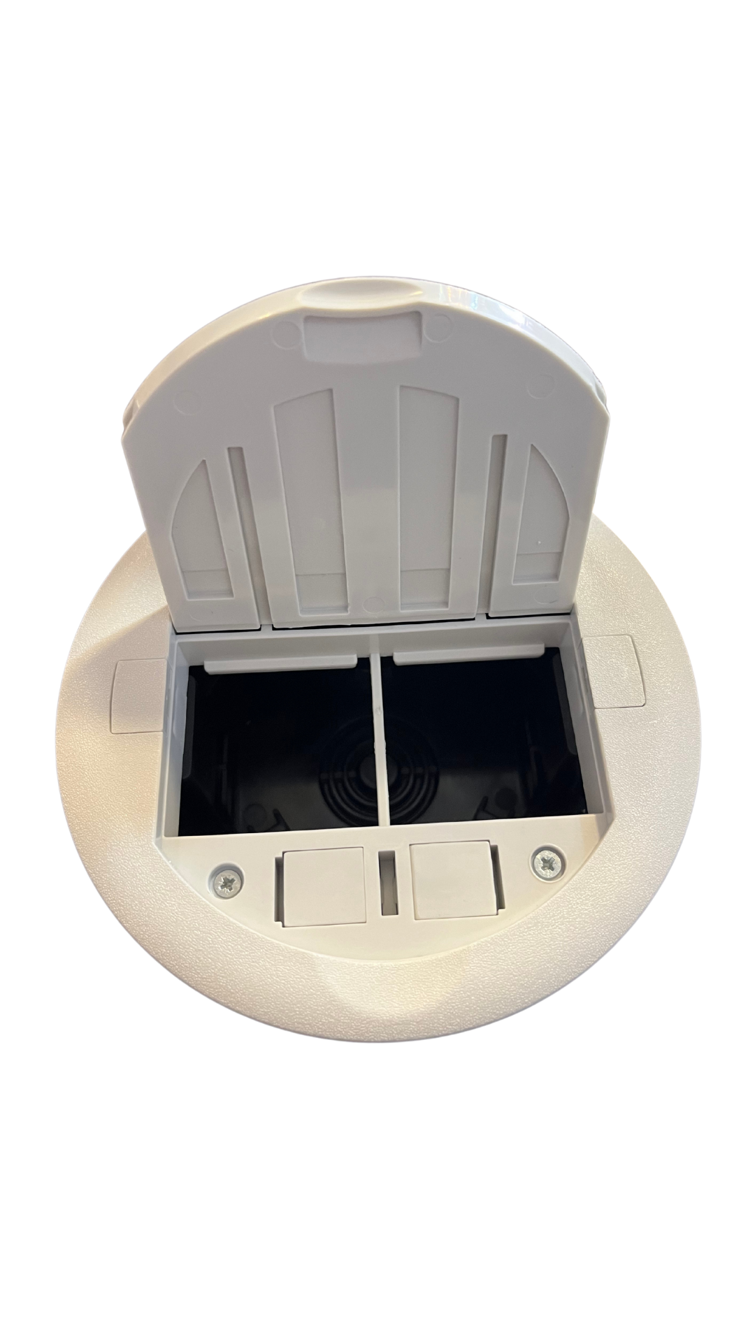 NEAD 4 Modül + 2 Keystone Masa Üstü Priz Kutusu (BOŞ KASA)