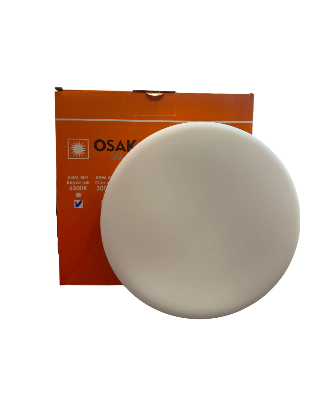 Osaka Sıva Üstü Yuvarlak Led Armatür 40W Beyaz Işık