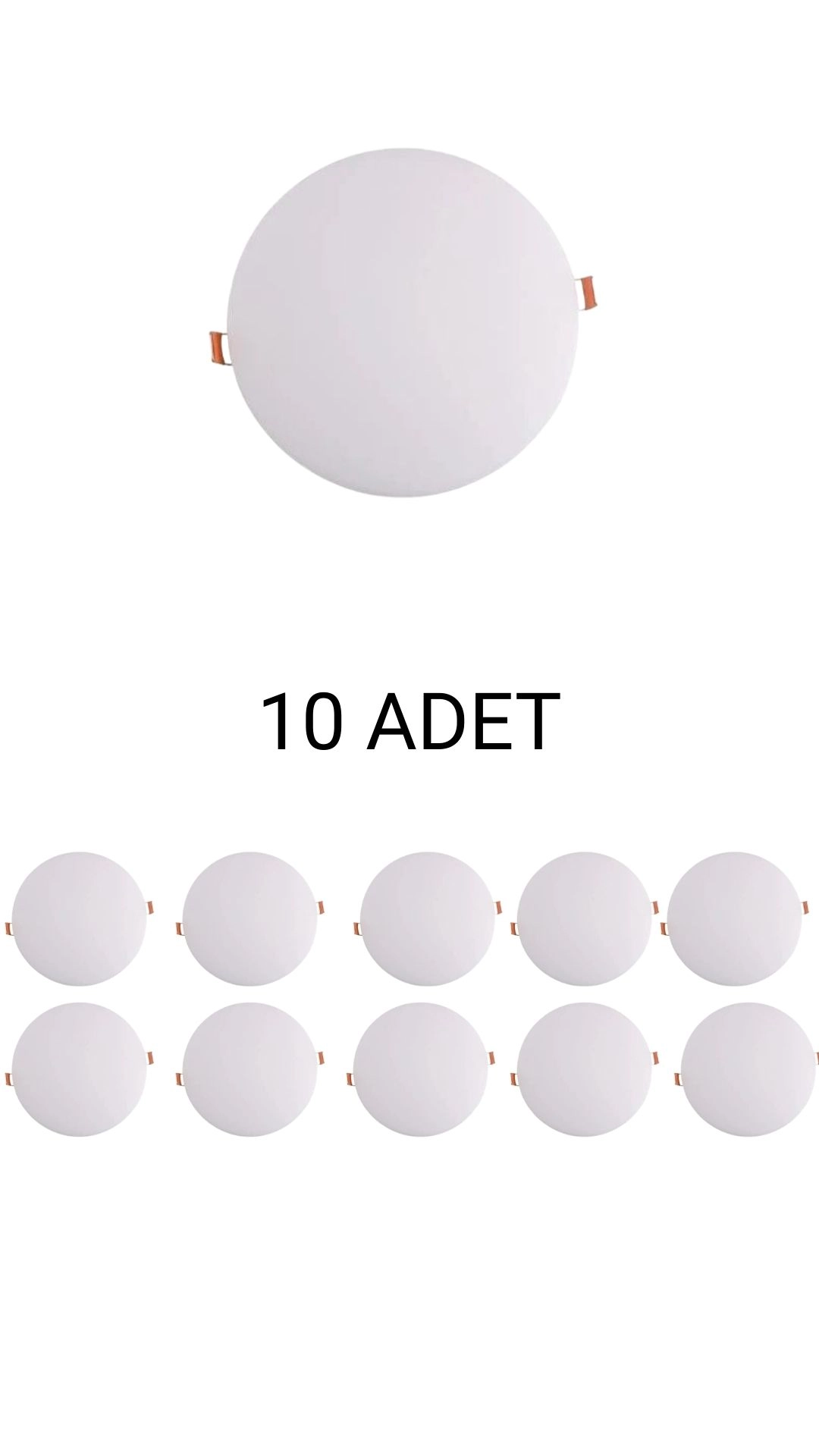 Cata CT-5661 X-Plus Led Panel Beyaz Işık 20W (Ayarlanabilir ölçü) - 10’lu Paket