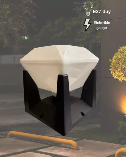 Cata CT-7025 Sicilya Bahçe Armatürü E27 Duy