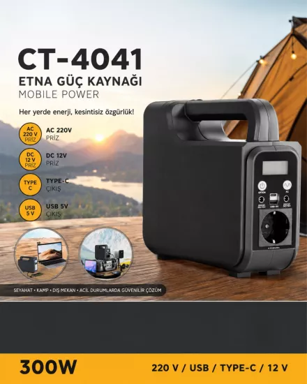 Cata CT-4041 Etna Güç Kaynağı 300W