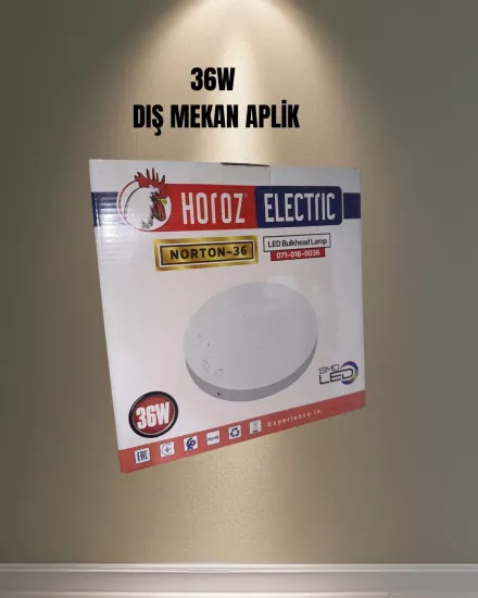 Horoz 071-016-0036 Sıva Üstü Led Panel 36W Günışığı