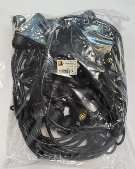 K2 KES701 Dış Mekan Duy Seti 10 Metre- 20 Duy