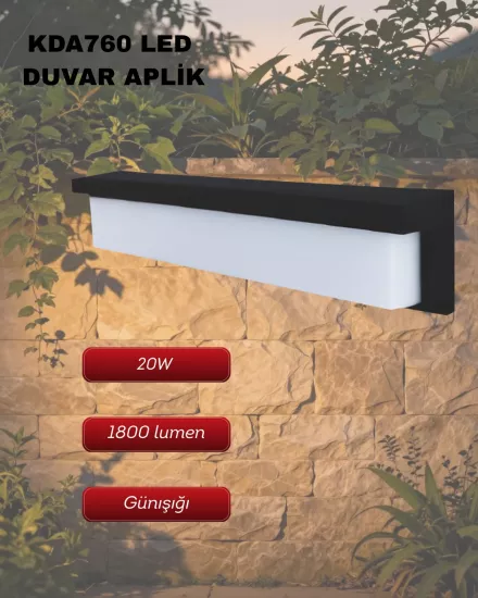 K2 KDA760 Led Duvar Aplik 20W 3000K 