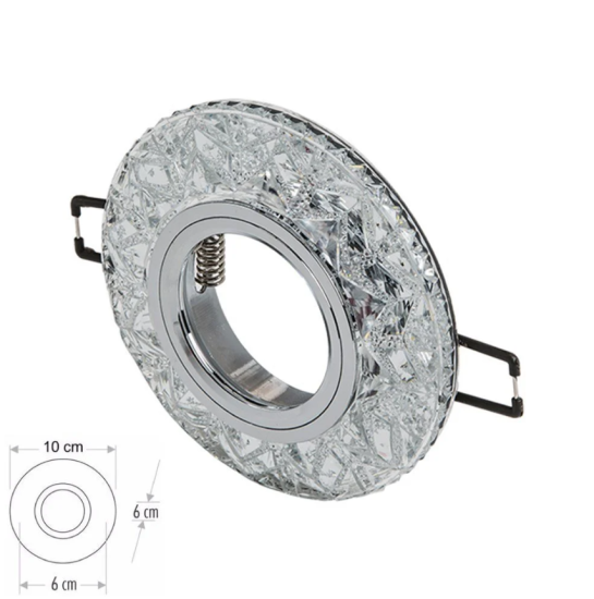 Cata CT-6598 Sim Ledli Dekoratif Cam Spot Kasası  
