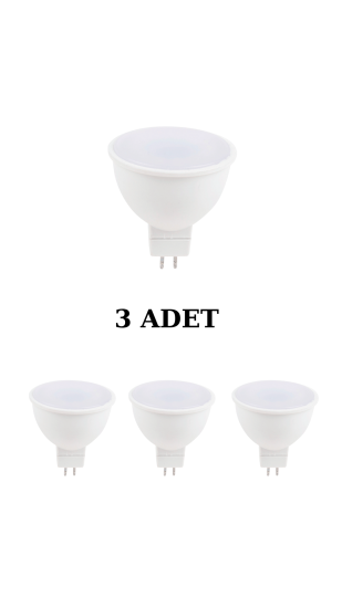 Kendal Elektrik KES046B 5W Led Ampul G5.3 Duy Beyaz Işık - 3’lü Paket
