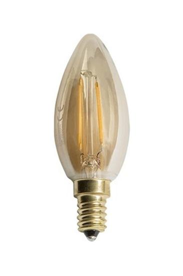 CT-4280 Rustik Led Dekoratif Buji 4W Amber E14