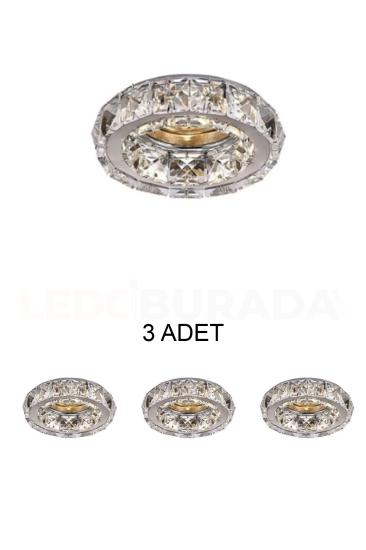 Cata CT-6584 Berfin Cam Spot Kasası - 3’lü Paket
