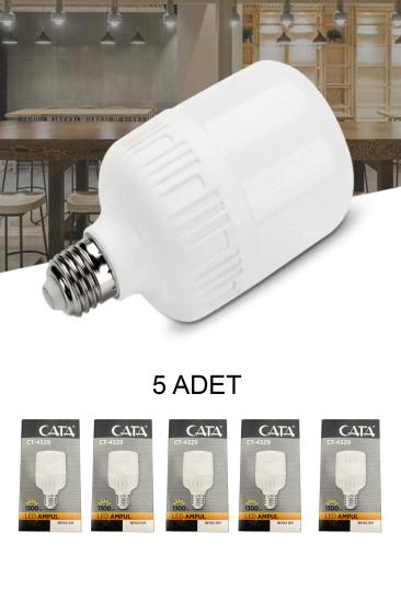 Cata Ct-4329 Led Ampul 15W Beyaz - 5’li Paket