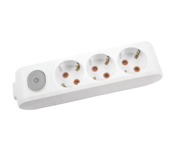 VİKO 90117300 Multi-let Üçlü Topraklı Priz Anahtarlı Klemensli Ç.K.