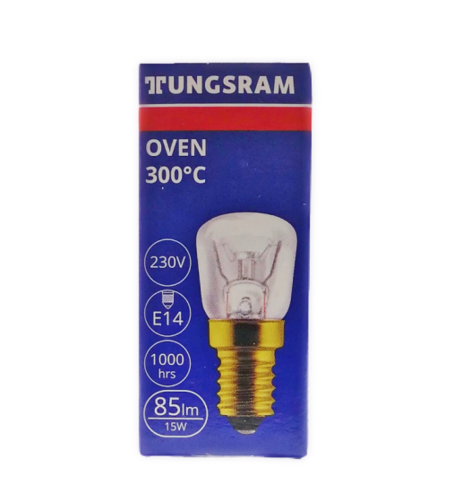 Tungsram 15W 85LM 2800K E14 Halojen Fırın Ampul