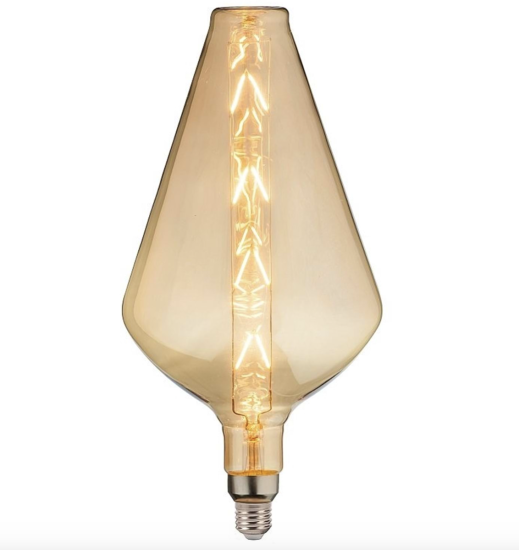 Horoz 001-052-0008 Paradox Büyük Led Rustik Ampul Amber 8W