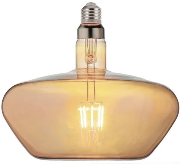 Horoz 001-050-0008 Ginza Büyük Led Rustik Ampul Amber 8W 