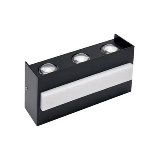 Horoz Twist-12 Siyah Kasa Led Bahçe Armatürü 12W 4200K 