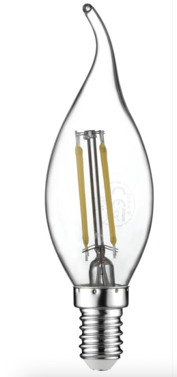 Horoz 001-014-0004 Led Filament Ampul 4W E14 Duy Beyaz Işık