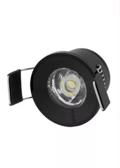 Cata CT-5270 Power Led Yıldız Spot 1.5W  Siyah Kasa - Günışığı 